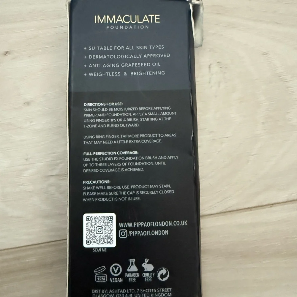 PIPPA OF LONDON IMMACULATE FOUNDATION 203 - CAPPUCCINO